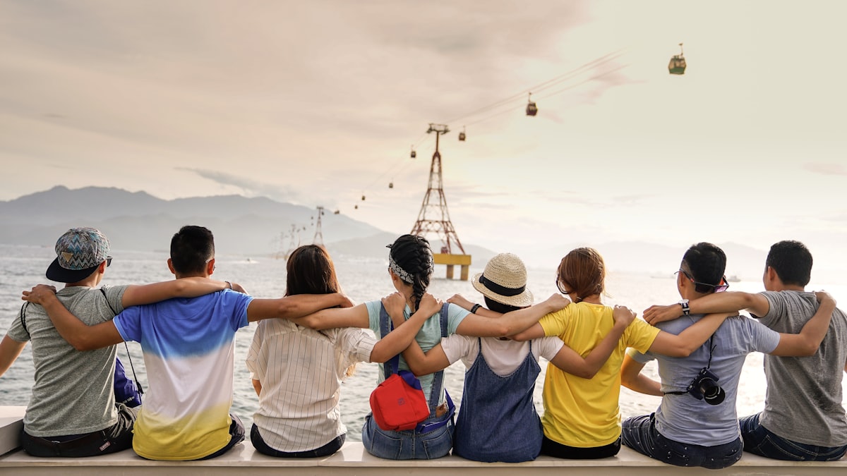 Group of similar people representing like-me bias